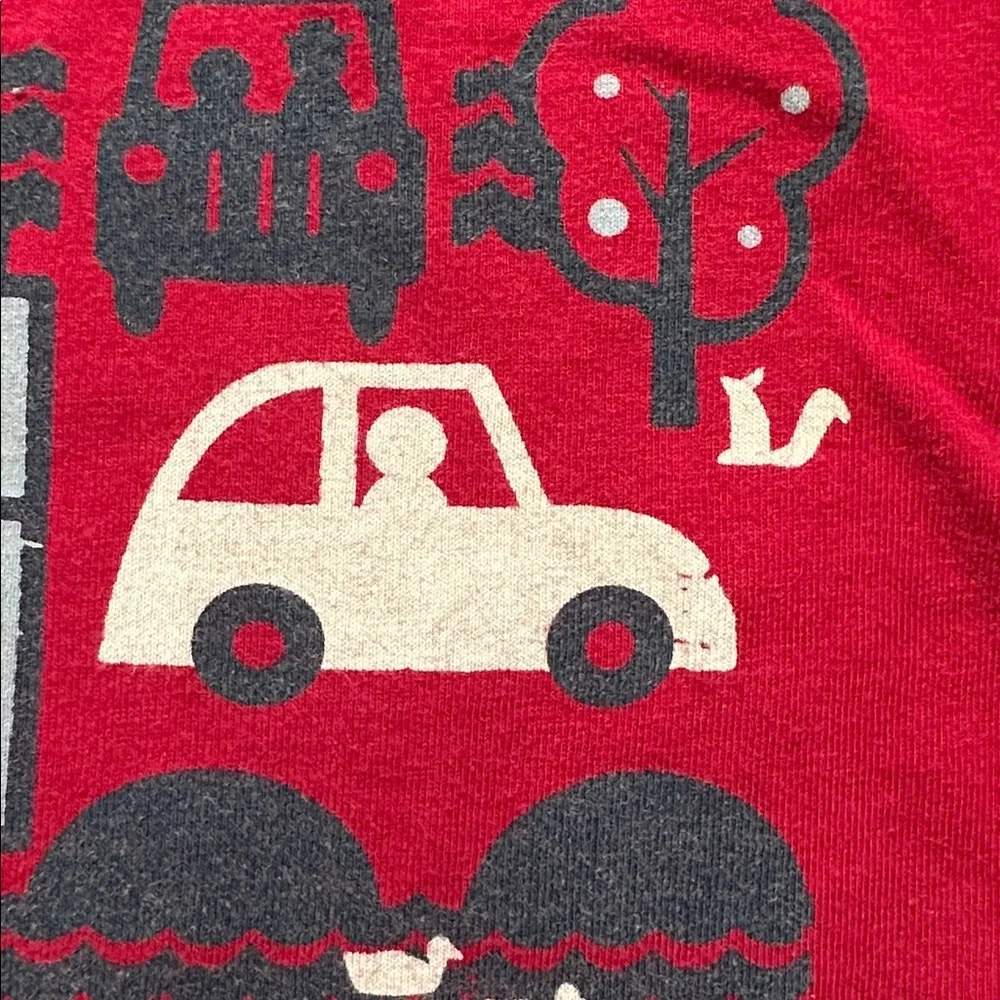 Lot of three Tea Collection boys long sleeve shirts - size 18-24 months - Picture 7 of 9